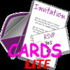 Invitation Cards Lite. Customize and Send Invitation eCards with Invitation Text and Voice Messages