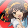 "The Melancholy of Suzumiya Haruhi" Puzzle and Image Viewer App for iPhone Deluxe Edition.