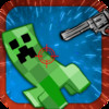 Creeper Craft Defense 3D - Free Pixel Zombie Apocalypse Survival Challenge
