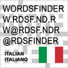 Words Finder/IT Italian/Italiano - find the best words for crossword, Wordfeud, Scrabble, cryptogram, anagram, spelling