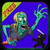 Ninja Run: Stop the Zombie Outbreak - The crazy running jumping shooting game