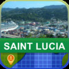 Offline Saint Lucia Map - World Offline Maps