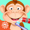 Buddy the Monkey & Friends Animal Dentist Game - Play Free Pet & Zoo Animals Family Games