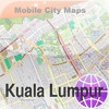 Kuala Lumpur Street Map.