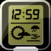 Dock Clock - weather with alarm and moon phases