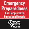 Emergency Preparedness for People with Functional Needs