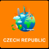 Czech Republic Off Vector Map - Vector World