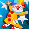 Angry clown shooting color balloon - Free Edition