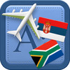 Traveller Dictionary and Phrasebook Serbian - Afrikaans