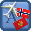 Traveller Dictionary and Phrasebook Norwegian - Montenegrin