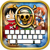 KeyCCM Manga & Anime Keyboard : Custom Color & Wallpaper Themes in One Piece Style