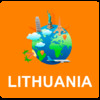 Lithuania Off Vector Map - Vector World
