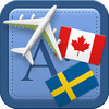 Traveller Dictionary and Phrasebook Canadian French - Swedish