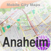 Anaheim and Disneyland Street Map