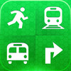 City Maps by Lumatic: walking and public transit directions for locals and tourists