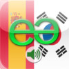 Spanish to Korean Voice Talking Translator Phrasebook EchoMobi Travel Speak LITE