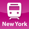New York City Rail Map Lite