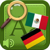 Universal Mexican Spanish - German Audio Dictionary and Phrasebook