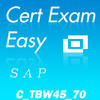 CertExam:SAP C_TBW45_70