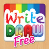Write Draw Learning Free for iPad - Learning Writing, Drawing, Fill Color & Words