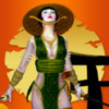 A Samurai Goddess - Guardian of Slots 777 Spinning Gold