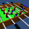 Table Football, Table Soccer,  Foosball. 3D