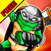 Green Reptile Ninja World All Stars FREE - Going Retro Arcade Style by Golden Goose Production