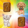 Memory Game for Toddlers and Kids : cats, dogs and puppies !