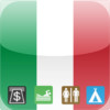 Leisuremap Italy, Camping, Golf, Swimming, Car parks, and more