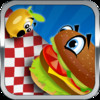 Flying Food Fight Dash - Hungry Restaurant Diner Mania (Free Game)