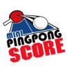 Mini ping pong score