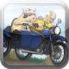 Harold and Cow Sidecar Bike Race: The Great Escape.