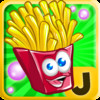 French Fries Happy Jump : Beyond the Street Food Monsters