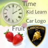 Kid Learn - (Time + Car Logo +  Fruit)