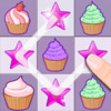 Sweet Cupcakes Swipe - Free Delicious Cake Match-3 Connect Puzzle for Girls and Kids