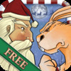 A Christmas Game of Santa And Rudolph VS The Easter Bunny - Fun Holiday Bunny Shooter For Children FREE