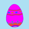 Kids Finger Painting - Easter Egg