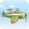 Tappy Cat and Dog Flying a Plane Kids and Family Game