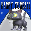 Harry Furball Downhill Cat
