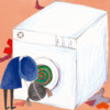 An imaginary story about Emma: Adventure in an Washing Machine