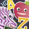 ABC Animal vs. Veggie Flash Cards HD - Fun Alphabet Flashcards for Kids