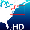 Aqua Map Cape Code to Chesapeake Bay HD - Marine GPS Offline Nautical Charts for Fishing, Boating and Sailing