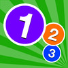 Counting Dots - Kids Number Count Game.  Learn 123 numbers with an app by teaching toddlers to count digits from one to one million!
