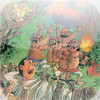 Funny Folk Tales Part 1 - Adventures of Baddu and  Chhotu- Amar Chitra Katha Comics