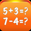Math Trainer - games for development the ability of the mental arithmetic: quick counting, inequalities, guess the sign, solve equation