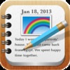 RainbowNote: notebook/diary with photo calendar