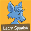Learn Spanish: Little Blue Jackal - by Niyaa