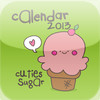Cuties Sugar LockScreen Calendar