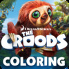 The Croods Coloring and Storybook Builder
