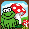 AAA jumping frog adventure :Catching Smashy Mushrooms,The hero of streams,ponds,lakes,Smiley frog